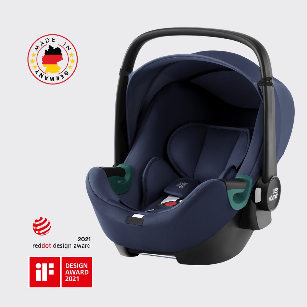Cadeira Auto Baby-Safe 3 i-Size da Britax Römer – Dos 0 aos 15 meses com tecnologia “lie-flat” – Indigo Blue