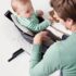 Stokke Tripp Trapp Cadeira Evolutiva (Faia) - Negro com babyset e almofada