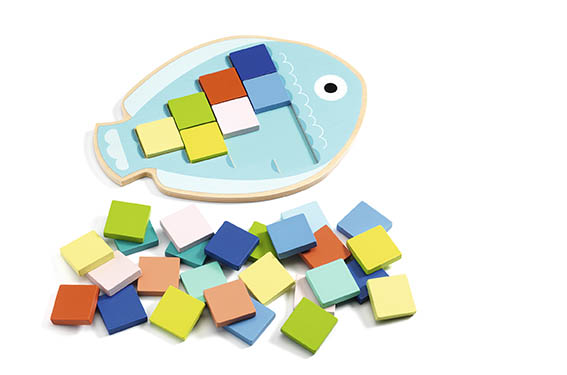 Djeco – Jogo de Encaixe Mosa Color