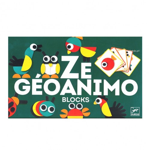 Djeco – Jogo de Construção Ze Geoanimo