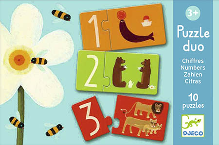 Djeco – Puzzle Números