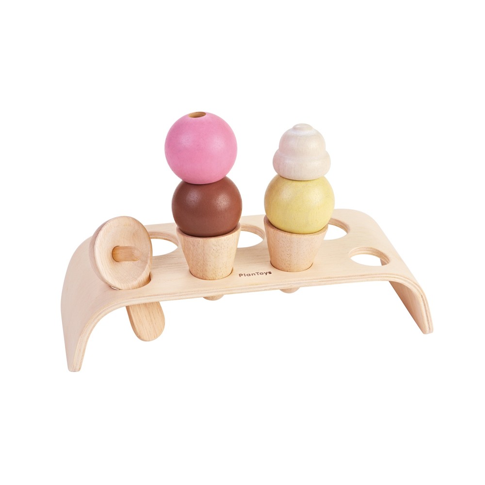 PlanToys – Set de Gelados Pastel Collection