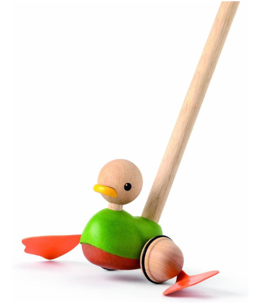 PlanToys – Push Along – Pato