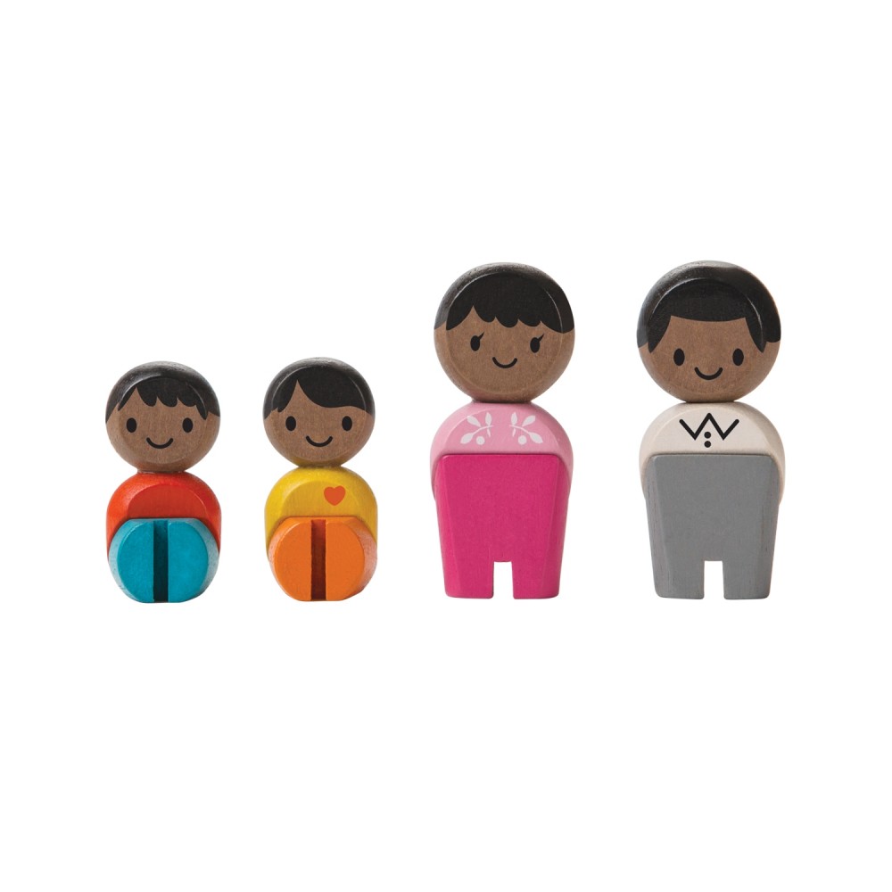 PlanToys – Família Afro-Americana