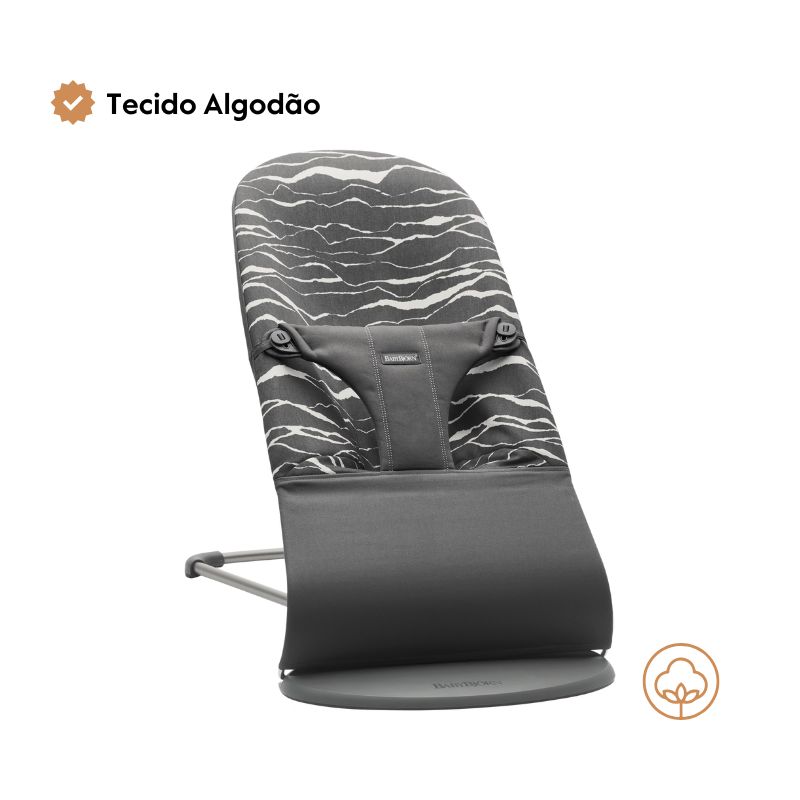 BabyBjorn Espreguiçadeira Bliss 3D Jersey tecido algodão