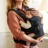 BabyBjorn Mochila Porta Bebé One Woven Mix - Negro