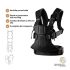 BabyBjorn Mochila Porta Bebé One Woven Mix - Negro