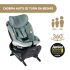 BeSafe Cadeira Auto iZi Turn i-Size - Sea Green Mélange