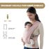 Ergobaby Mochila Portabebé Embrace - Rosa