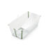 Stokke Flexi Bath Bundle Banheira - Transparente & Verde