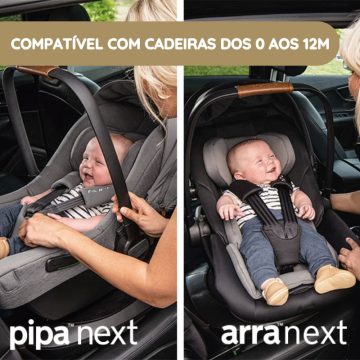 Nuna Base Isofix Next compatível com cadeiras dos 0 aos 12m