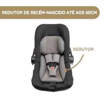 Nuna Cadeira Auto Pipa Next redutor de recém nascido