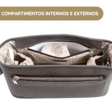 Pasito a Pasito Bolsa Organizadora London - Coffee