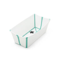 Stokke Flexi Bath Banheira - Branco & Aqua