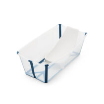 Stokke Flexi Bath Bundle Banheira - Transparente & Azul