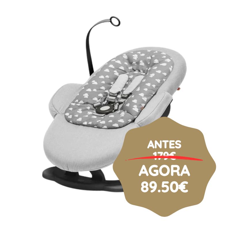 Stokke Steps Espreguiçadeira – Grey Clouds