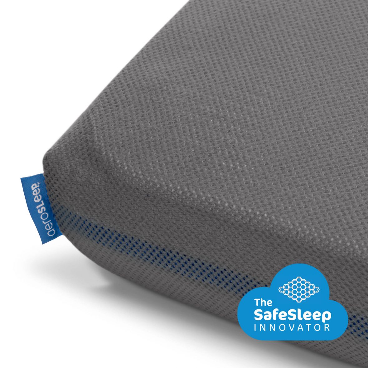 AeroSleep Lençol Ajustável 60x120cm – Cinza Escuro