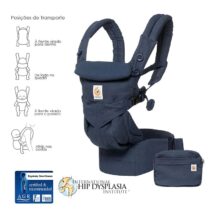 Ergobaby Omni 360 Azul Meia Noite - Mochila Portabebé