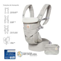 Ergobaby Omni 360 Cinza Pérola - Mochila Portabebé