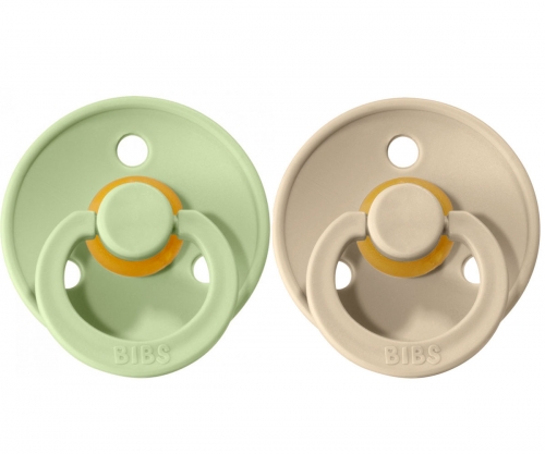 BIBS 2 Chupetas 6-18m – Sand/Pistachio