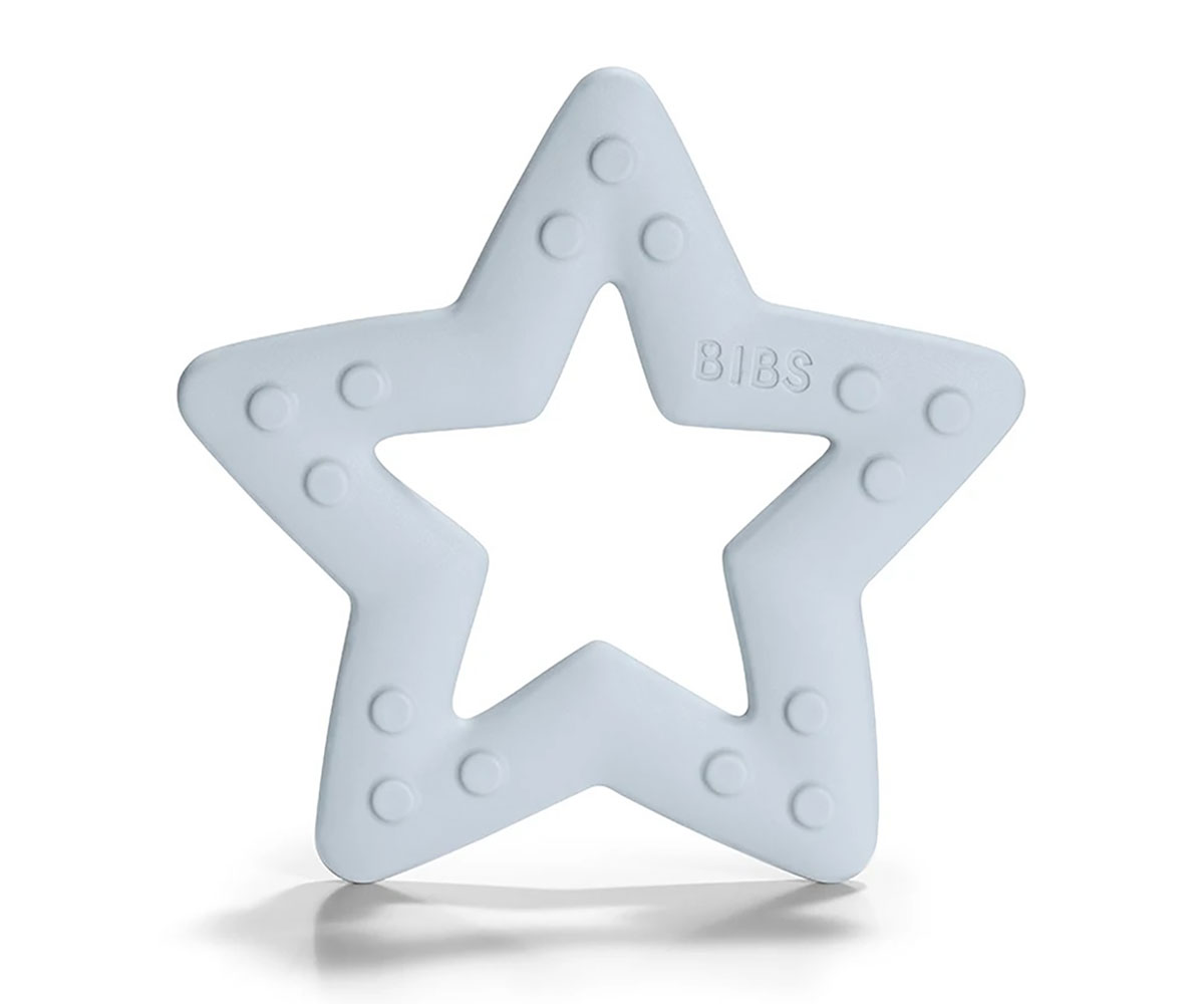 BIBS – Mordedor Baby Bitie Estrela – Baby Blue