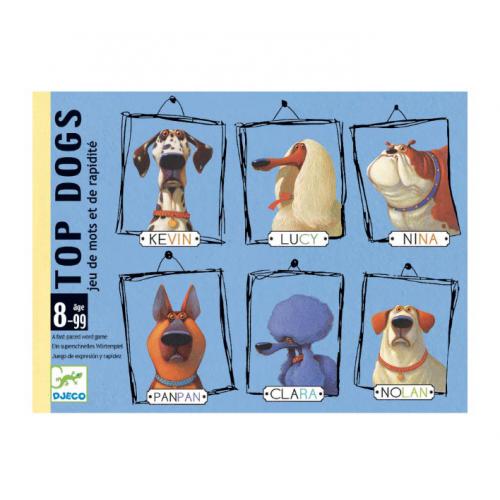 Djeco – Top Dogs – Jogo de Cartas de Observação e Rapidez
