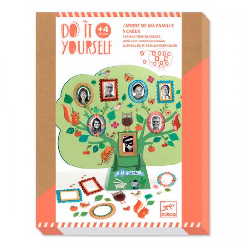 Djeco – A Minha Família – Árvore Genealógica c/ Autocolantes