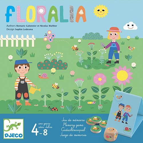 Djeco – Floralia – Jogo de Memória e Estratégia