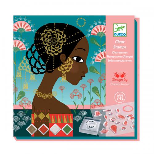 Djeco – Padrões e Decorações – Kit de Carimbos