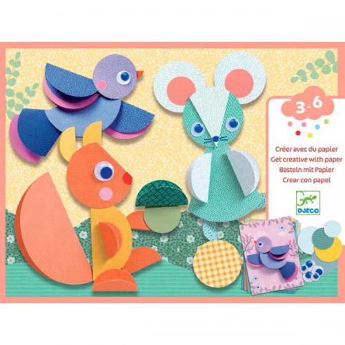 Djeco – Voltas e Voltas – Pintura em Relevo