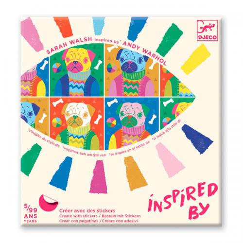 Djeco – Totalmente Pop – Criar com Autocolantes