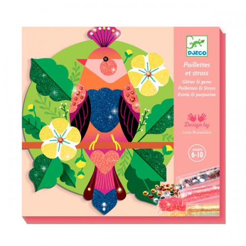 Djeco – Paraíso – Atividade com Glitter