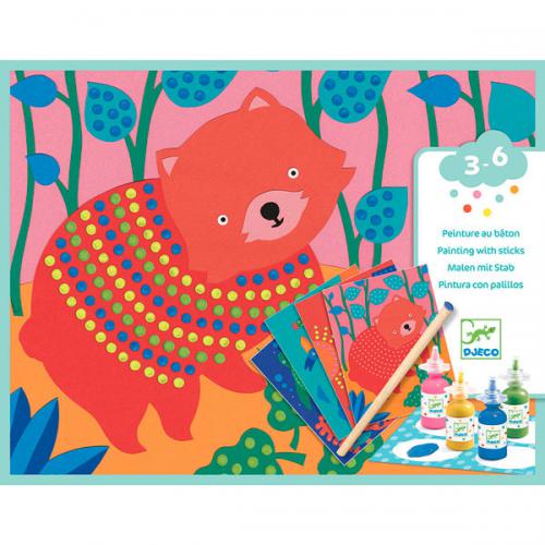Djeco – Pontilhismo – Pinta com Palitos