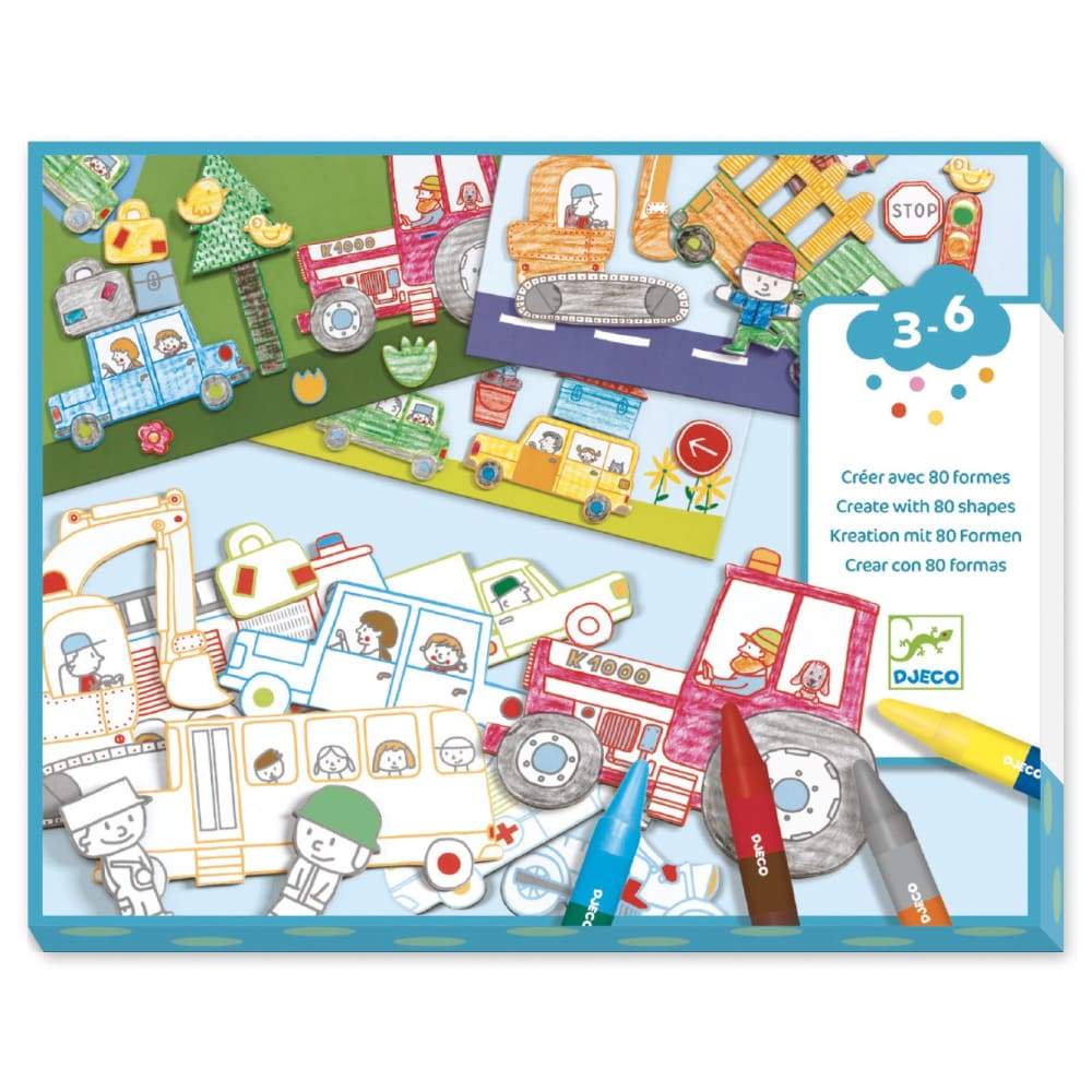 Djeco – Criar Formas Carros