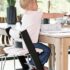 Stokke Tripp Trapp Cadeira Evolutiva (Faia) - Negro com almofada