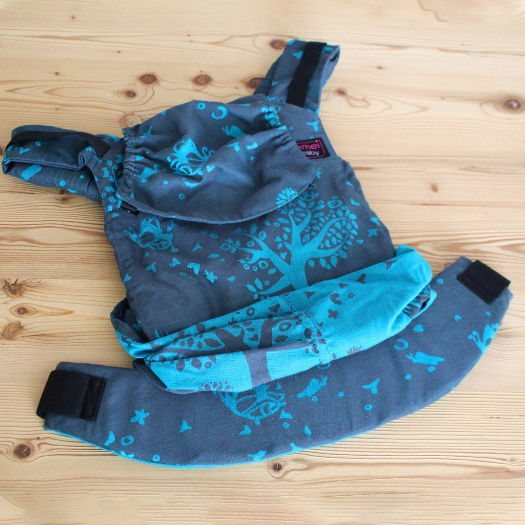Emeibaby Porta Bebé Easy – Treemei Petrol turquoise Baby Size
