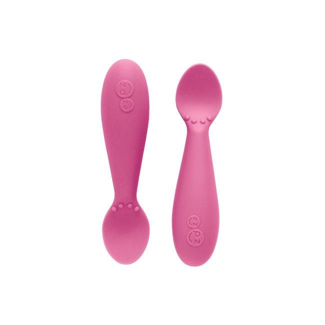 ezpz Pack de 2 Colheres Tiny – Rosa