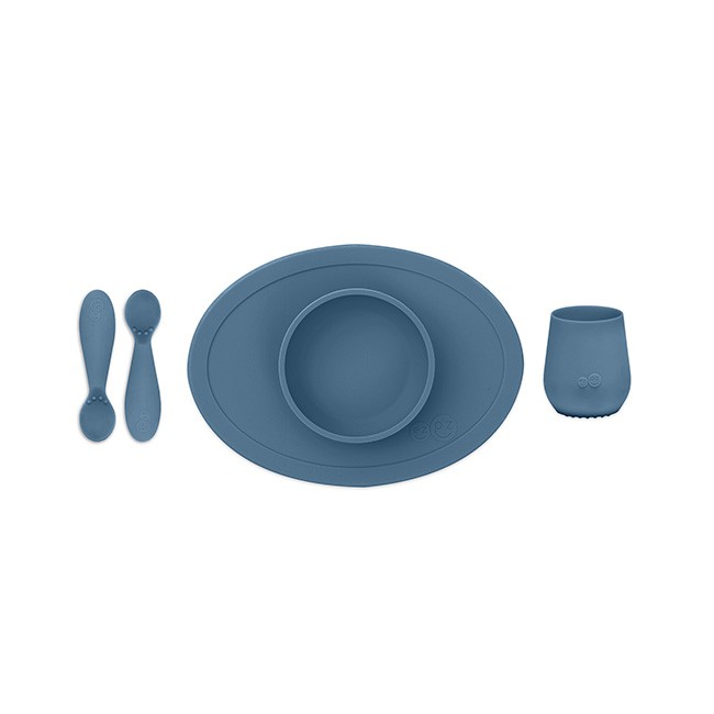 ezpz Primeiro Conjunto de Alimentação – Azul Escuro