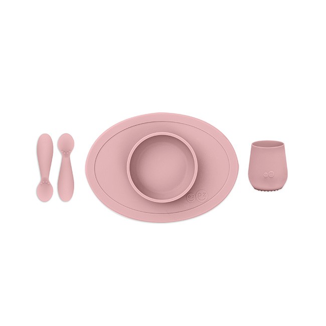 ezpz Primeiro Conjunto de Alimentação – Rosa Nórdico