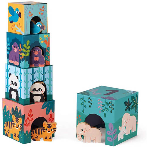 Janod – Figuras e Pirâmide de Animais