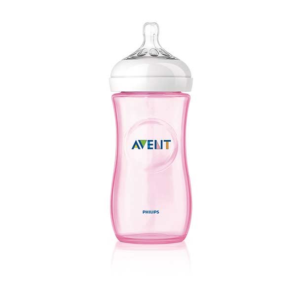 Philips Avent Natural Biberão 330 ml Embalagem Individual – Rosa