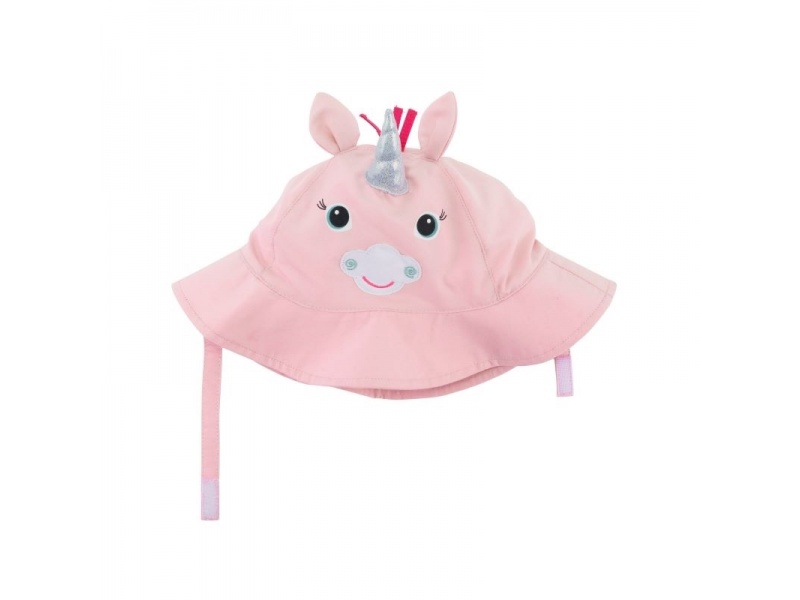 ZooCchini – Chapéu com UPF 50 6-12 meses – Unicórnio