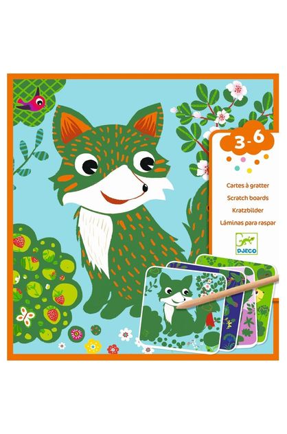 Djeco – Cartões de Raspar
