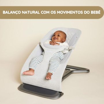 Ergobaby Espreguiçadeira Evolve balanço natural com os movimentos do bebé