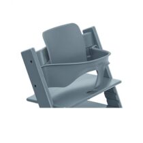 Tripp Trapp® chair Fjord Blue with Baby Set. Detail.