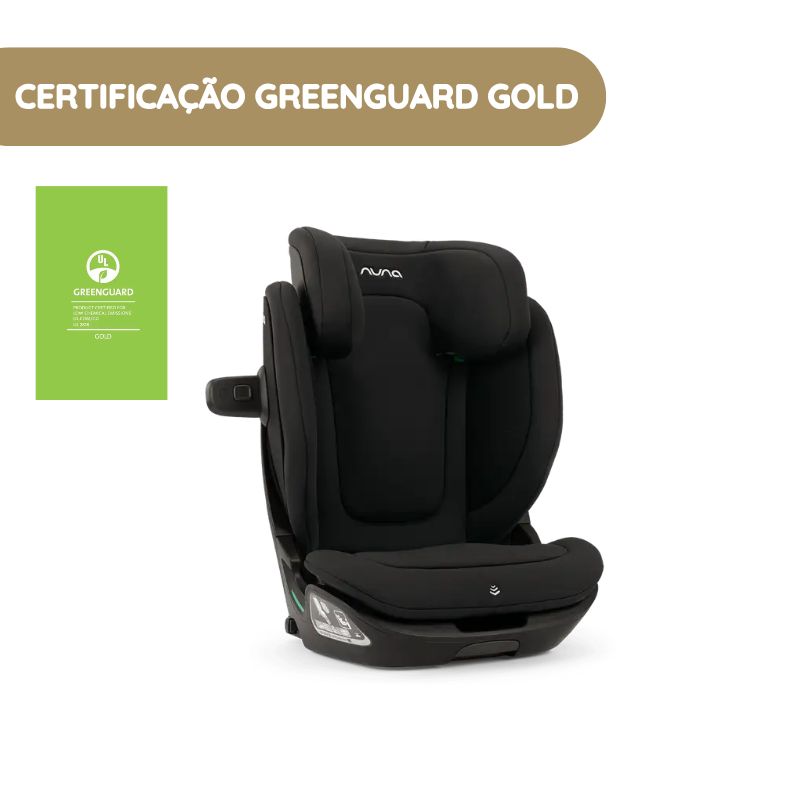 Nuna Cadeira Auto Aace Lx certificação greenguard gold
