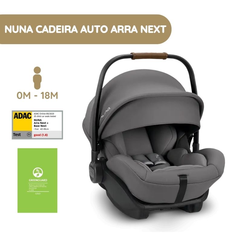 Nuna Cadeira Auto Arra Next – Granite