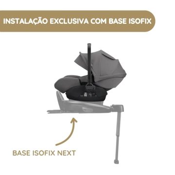 Nuna Cadeira Auto Arra Next instalação exclusiva com base isofix