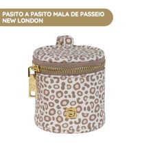 Pasito a Pasito Porta Chupetas London - Animal Print