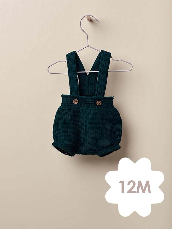 Wedoble Fofo Alças Verde escuro 12M